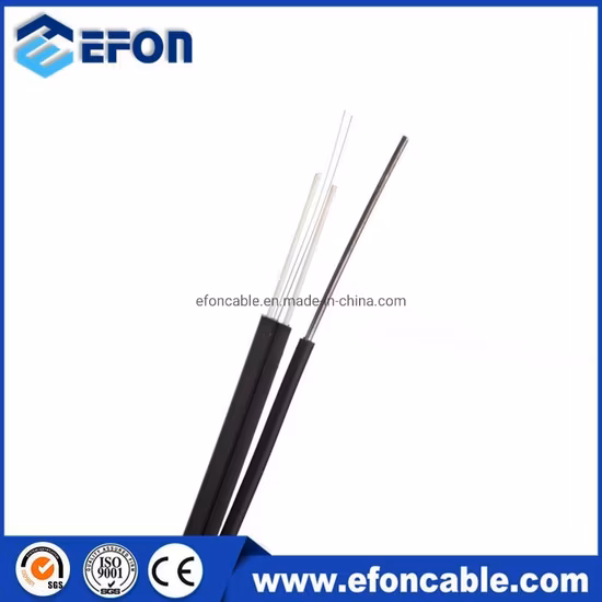 Factory Price G657A Self-Supporting Aerial FTTH Drop Fiber Optic Cable